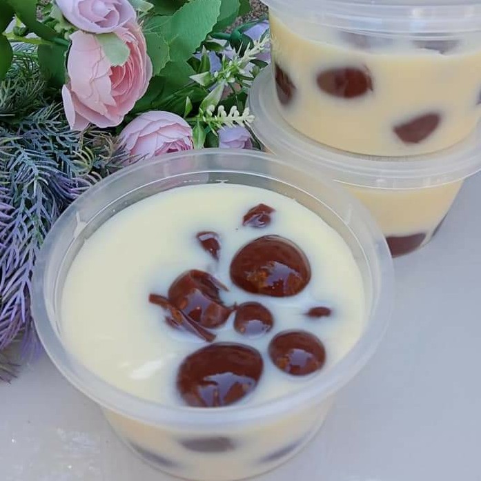 Puding Jelly Cokelat Vla