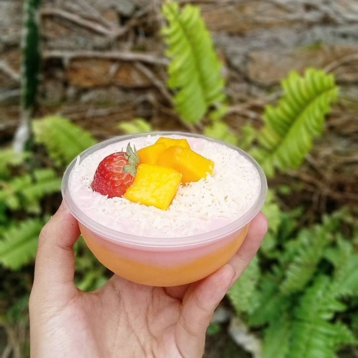 Puding Mangga Fla Strawberry