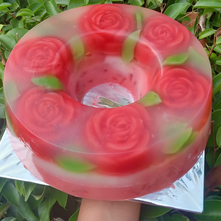 Puding Mawar