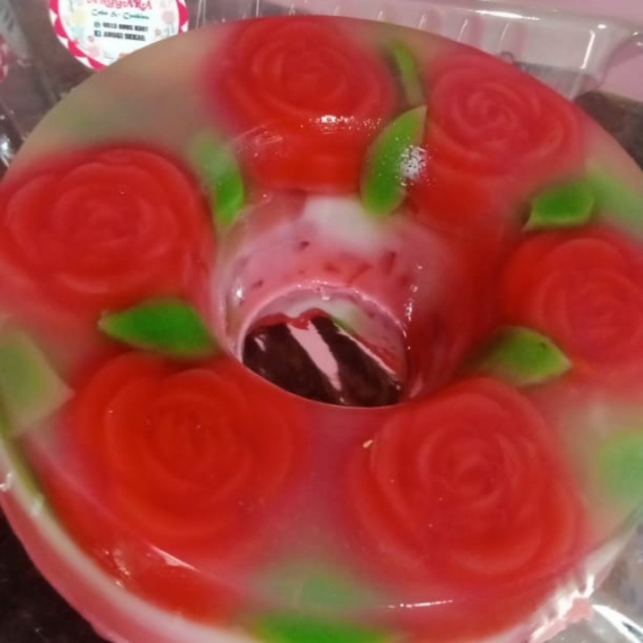 Puding Mawar