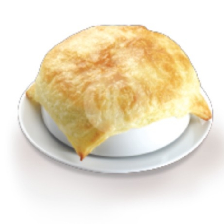 Puff Pastry Mushroom Cream Soup