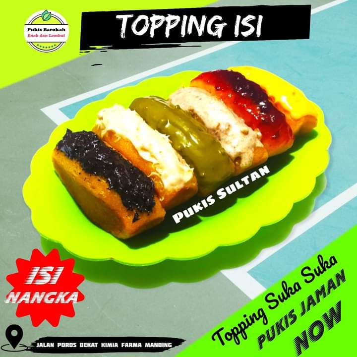 Pukis Barokah Toping Isi
