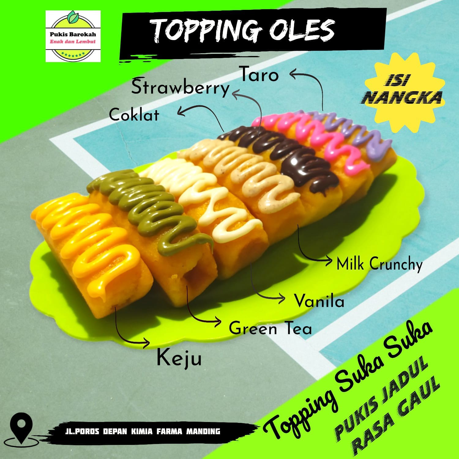 Pukis Barokah Toping Oles