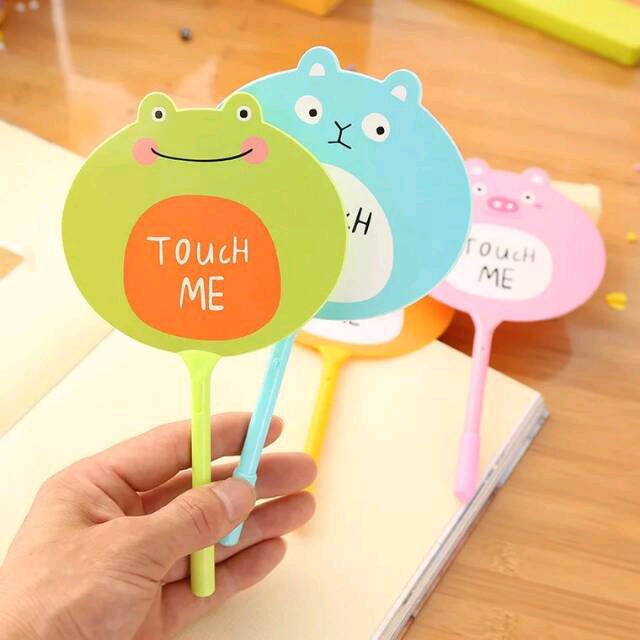 Pulpen kipas lucu hewan dan buah 5