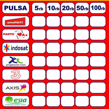 Pulsa 20k