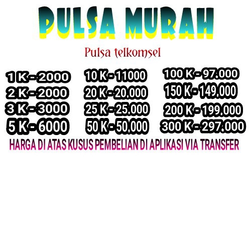 Pulsa 5000