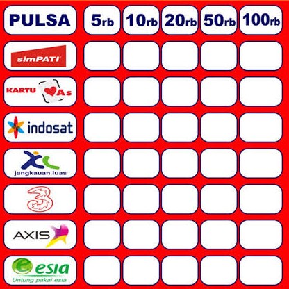 Pulsa 50k