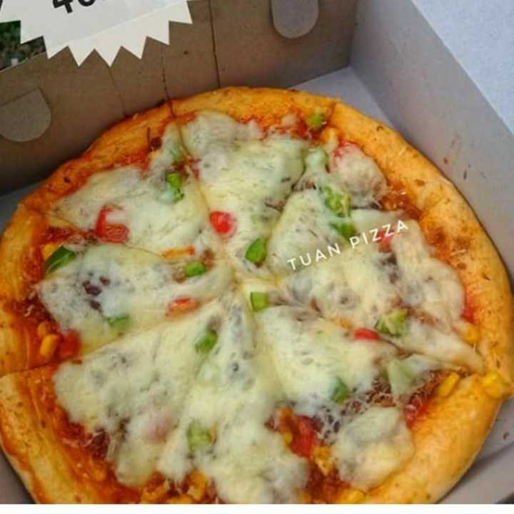 Puzza Abon Sapi Mozarela