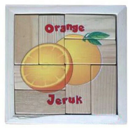 Puzzle Balok-Jeruk