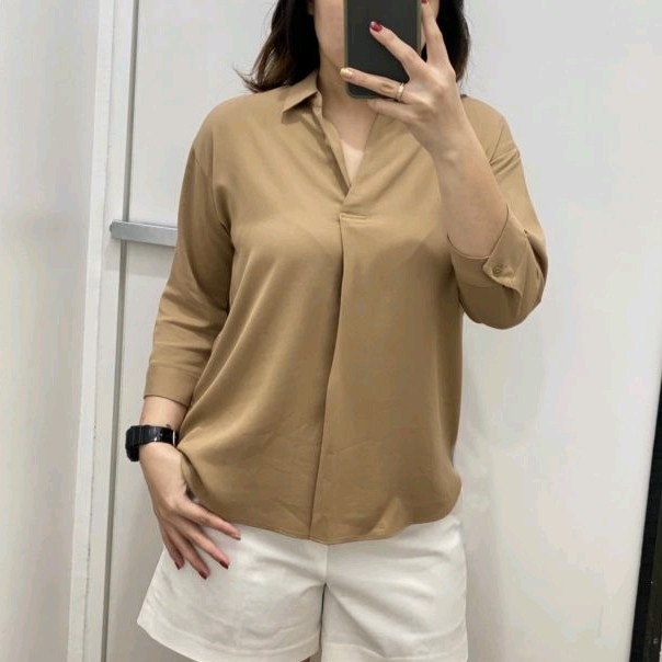 Qloe Top Brown