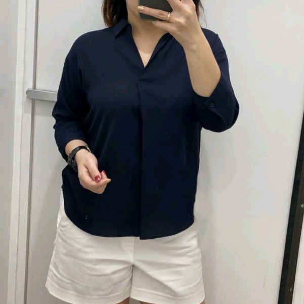 Qloe Top Navy