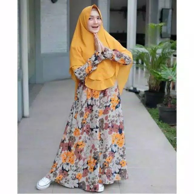 RASTI GAMIS BUSUI RESLETING DEPAN TANPA JILBAB SYARI MONALISA