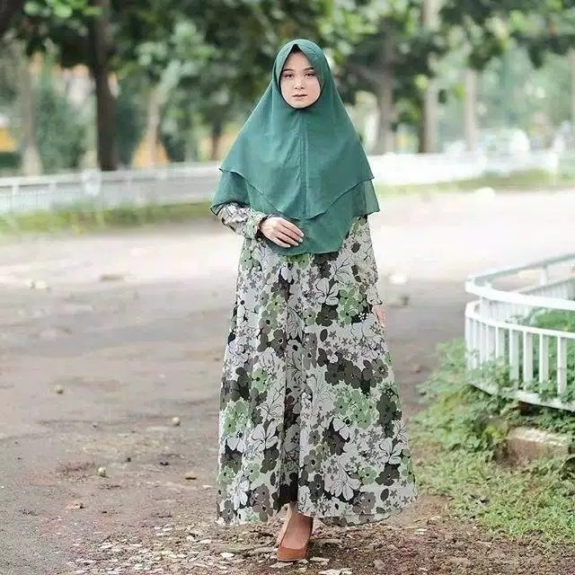 RASTI GAMIS BUSUI RESLETING DEPAN TANPA JILBAB SYARI MONALISA 3