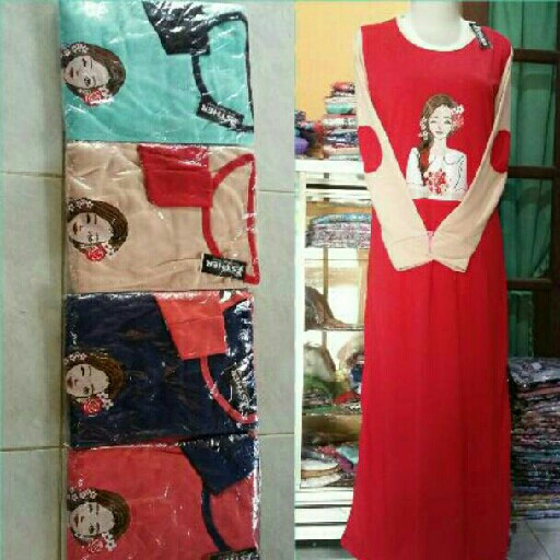 READY NEXT WEEK Gamis Kaos Murah