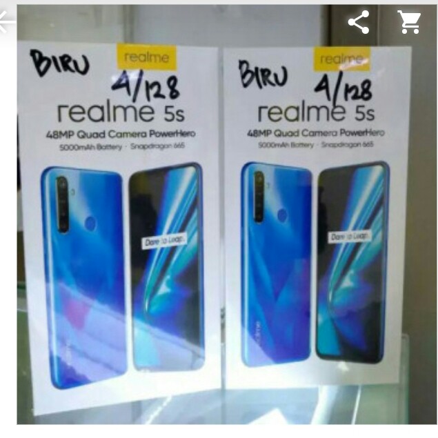 REALME 5 RAM 4GB ROM 128GB 5000MAH MERK REALME 3