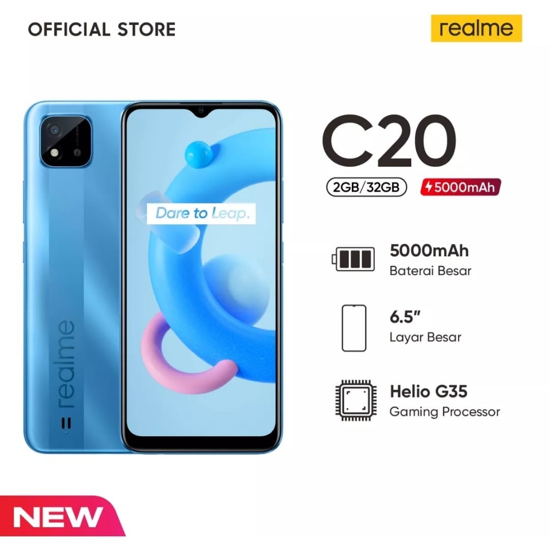 REALME C20 RAM 2 ROM 32