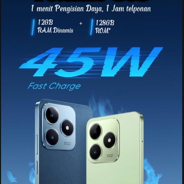 REALME C63 RAM 6GB ROM 128 GB