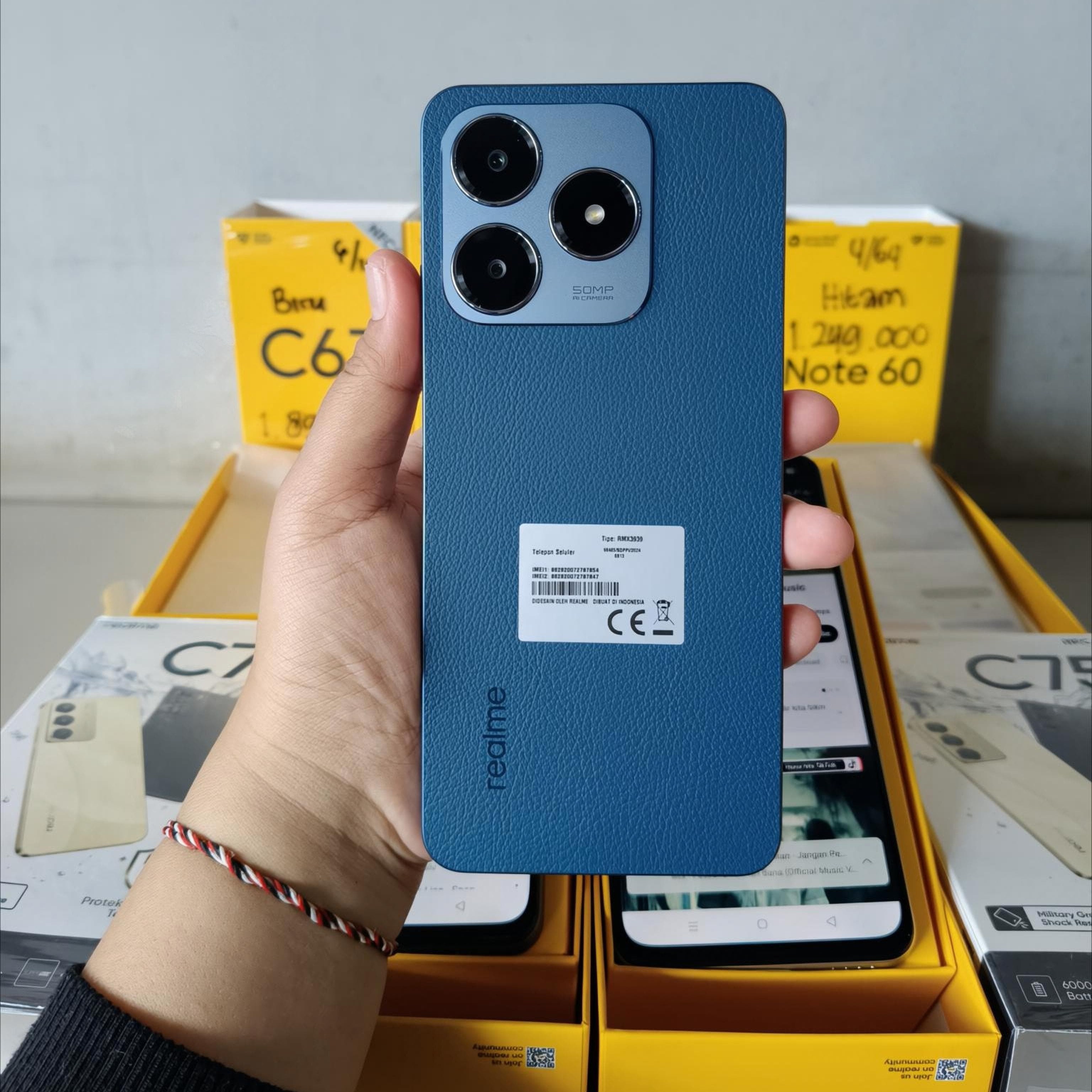 REALME C63 RAM 6GB ROM 128 GB 3