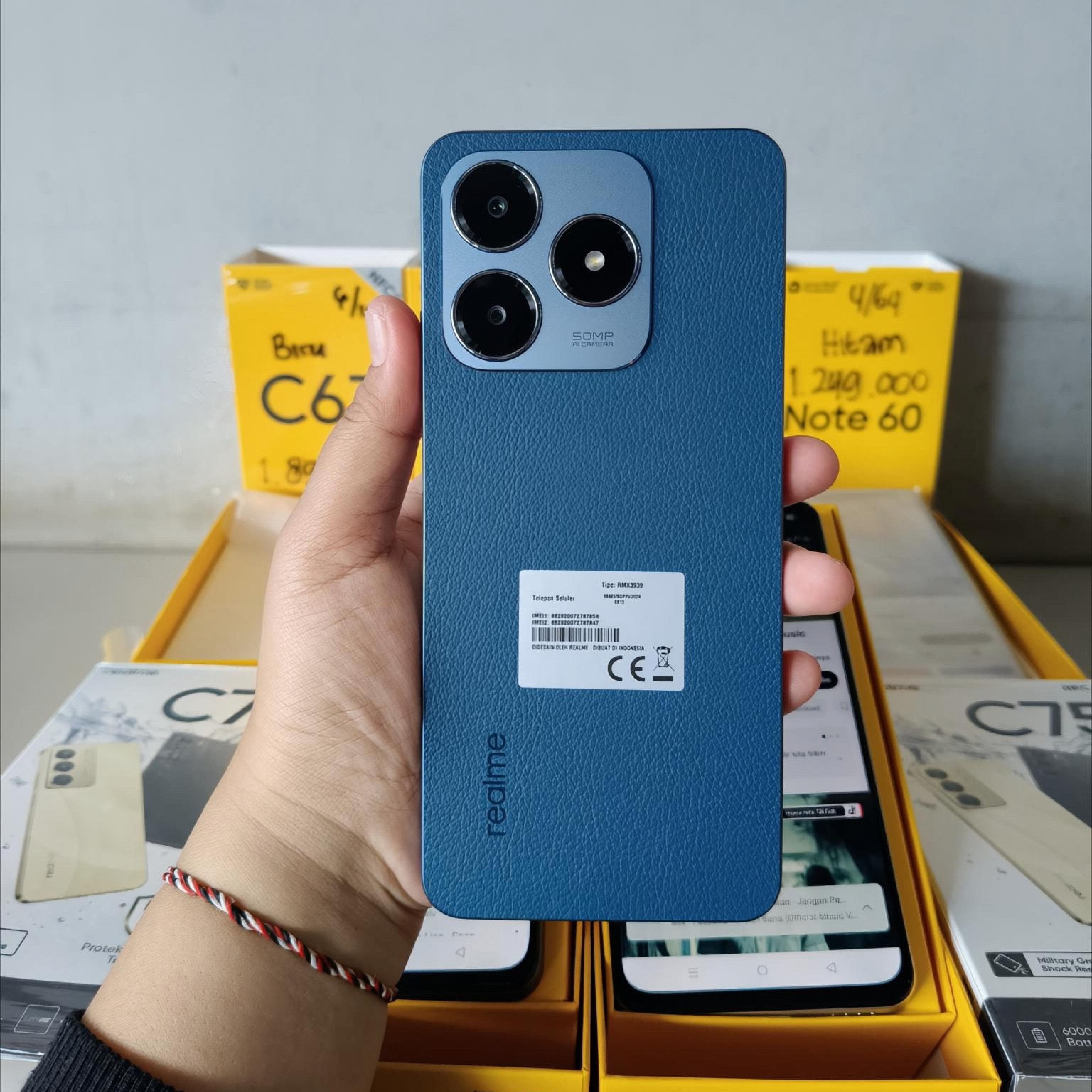 REALME C63 RAM 8GB ROM 128GB 3