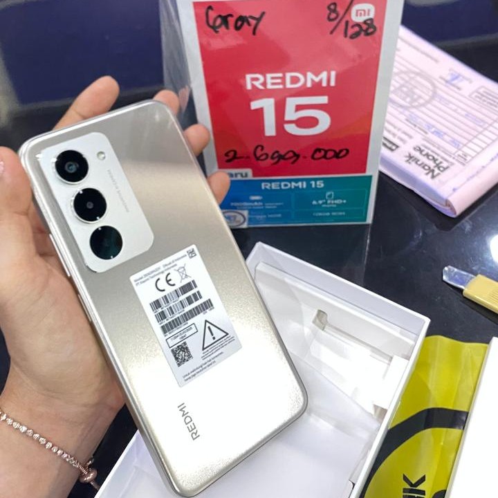 REDMI 15 RAM 8 ROM 128 4