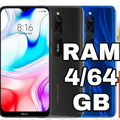 REDMI 8 RAM 4GB ROM 64GB 5000MAH MERK REDMI PER UNIT