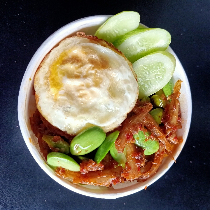 RICE BOWL Sambal Teri