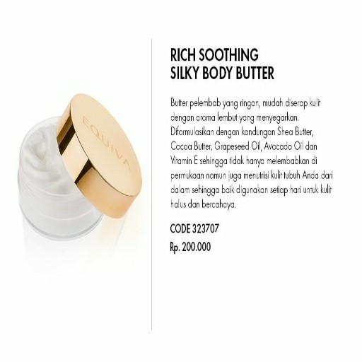 RICH SOOTHING SILKY BODY BUTTER