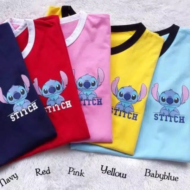 RINGER TEE STITCHTSHIRT STITCH TEE TUMBLR TEEPAKAIAN WANITA TERLAR