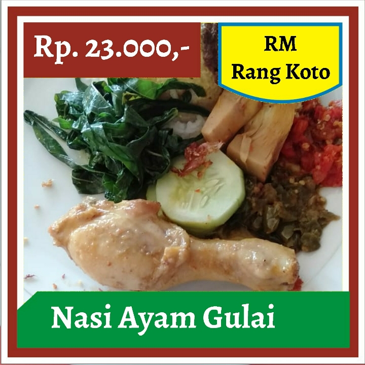 RM Rang Koto-Nasi Ayam Gulai