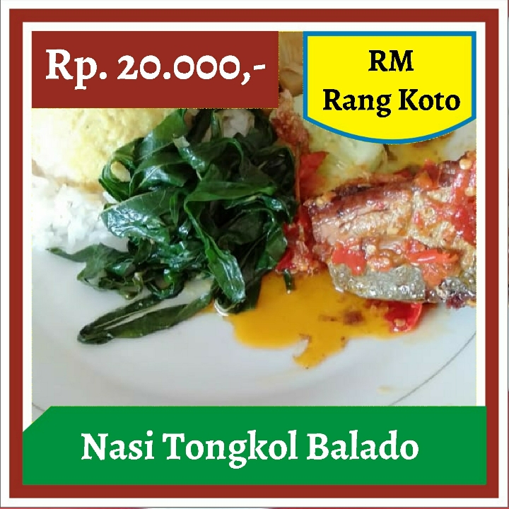 RM Rang Koto-Nasi Tongkol Balado