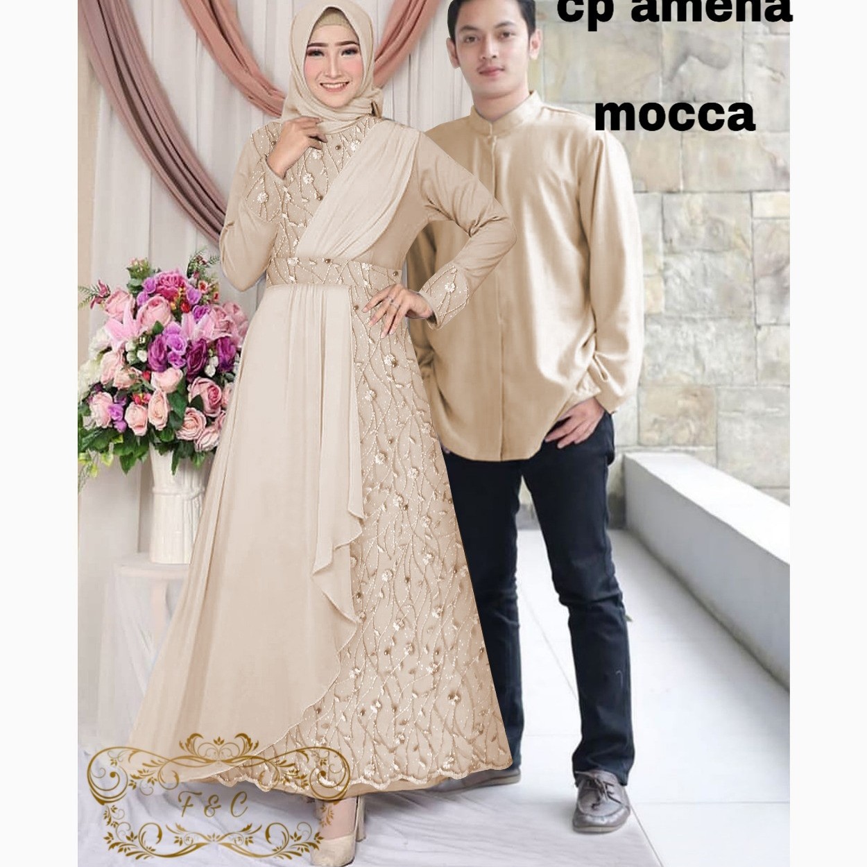 SET-WN Couple Amena All Size Fit XL 2