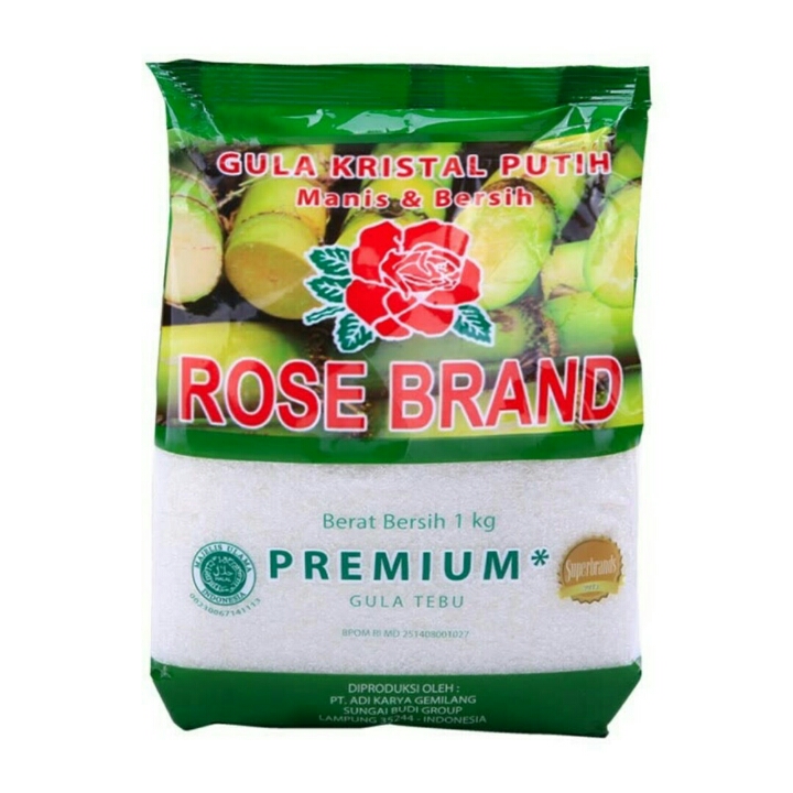 ROSE BRAND Gula Kristal Premium 1 kg