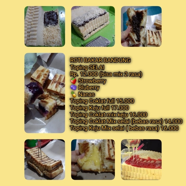 ROTI BAKAR Coklat Keju 2