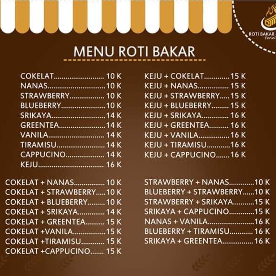 ROTI BAKAR PERINTIS - ANEKA RASA 2