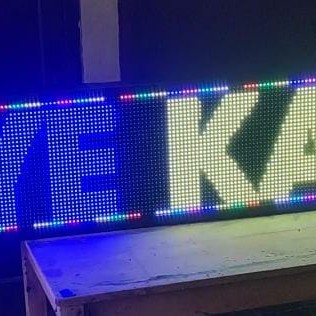 RT P10 out door RGB ukuran 16x 96 cm