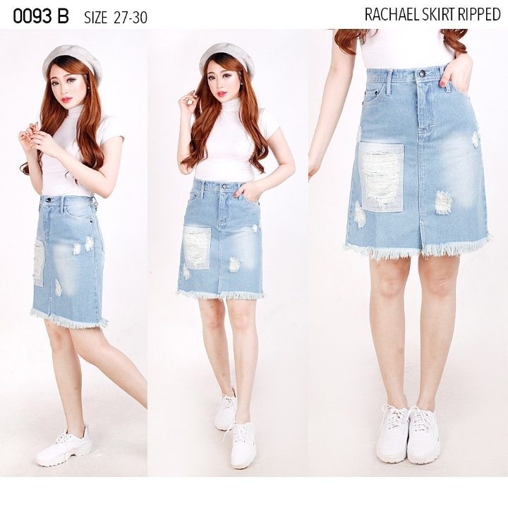 Rachael Skirt Ripped 0093B