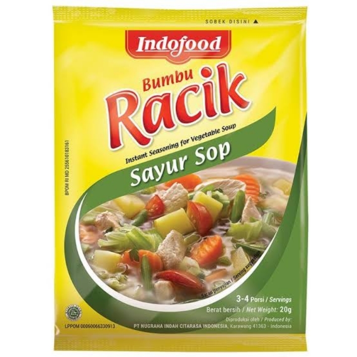 Racik Sayur Sop Renteng
