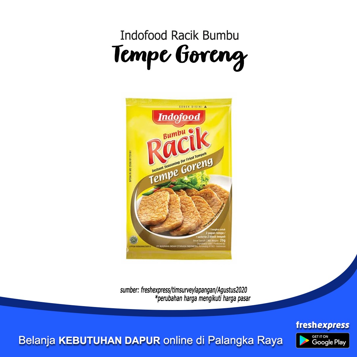 Racik Tempe Goreng