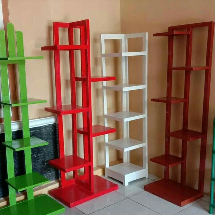 Rak Buku Rak Bunga Buat Hiasan Di Diding Rumah 2