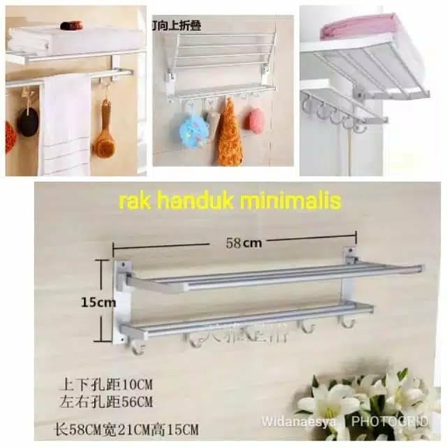 Rak Handuk Minimalis