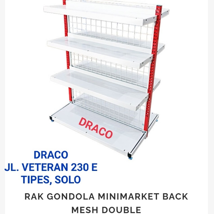 Rak Minimarket Double 180cm