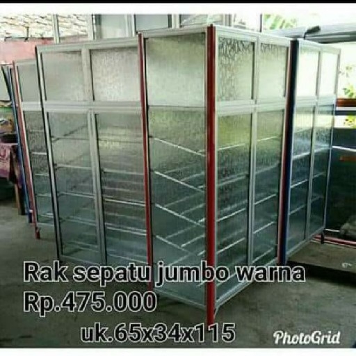 Rak Sepatu Jumbo Warna