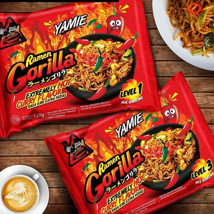 Ramen Gorilla Goreng Asli Garut lvl 1