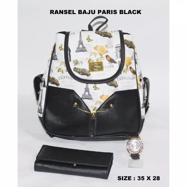 Ransel Baju Paris