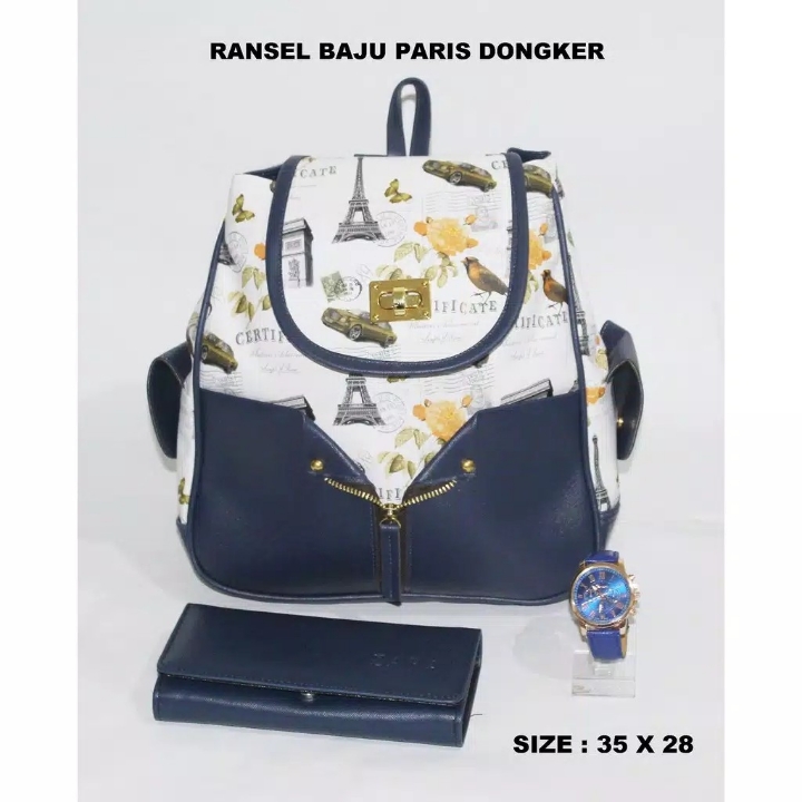 Ransel Baju Paris