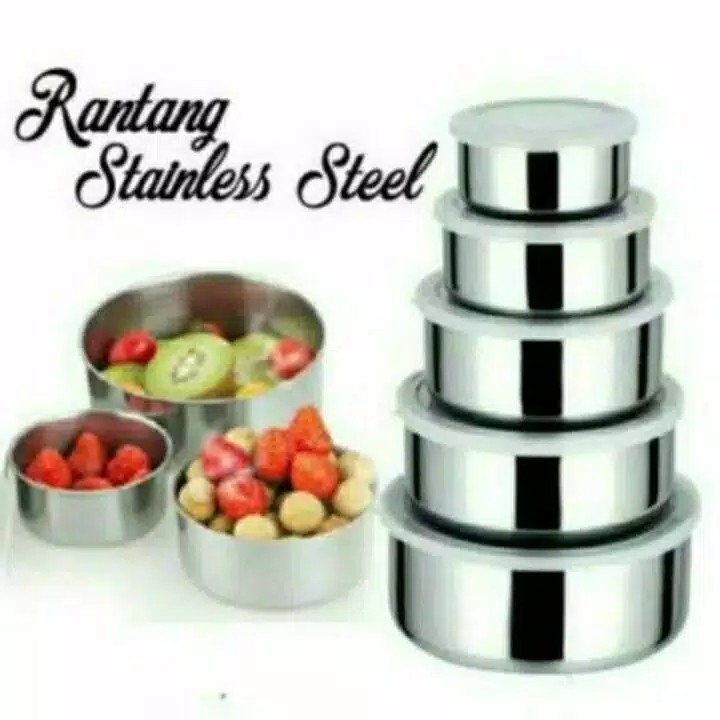 Rantang Stainless Fresh Box 5 Susun 5 in 1