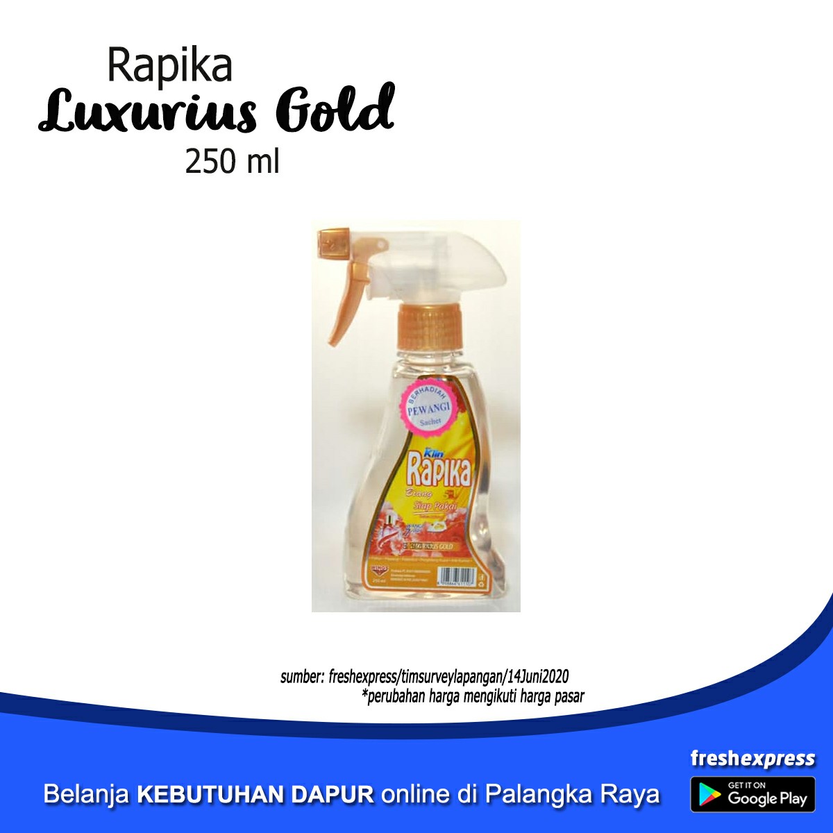 Rapika Luxurius Gold 250 Ml