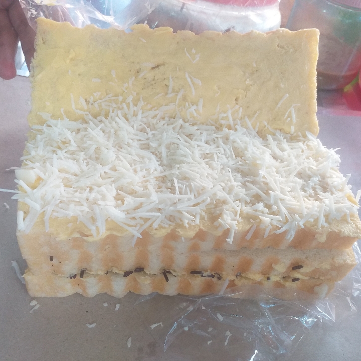Roti Bakar Rasa Keju Susu Keju Susu