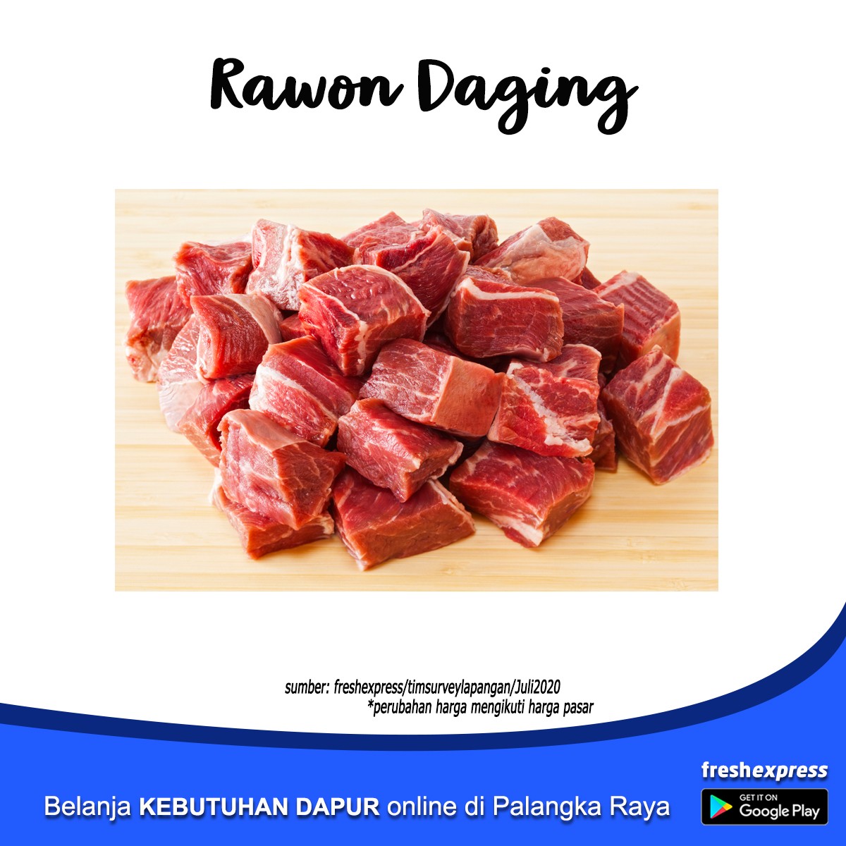 Rawon Daging Setengah Kg