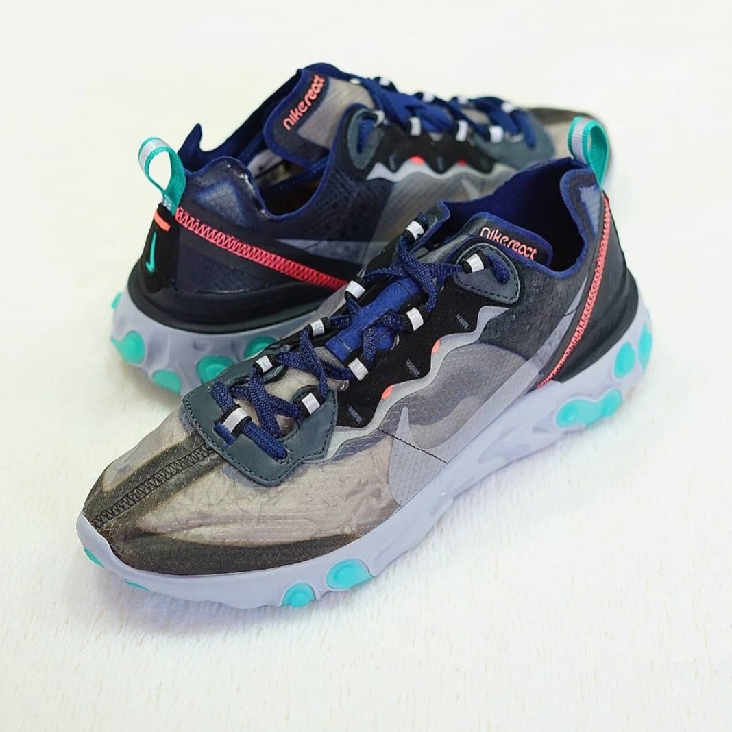 React Element 87 Black Nebtune Green 2